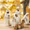 Glitzhome® 11 Piece Ivory Nativity Figurine Set